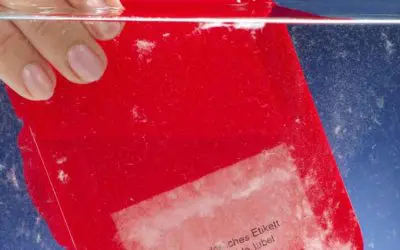 Wasserlösliches Etikettenmaterial – Jetzt auch für den Thermodirektdruck geeignet