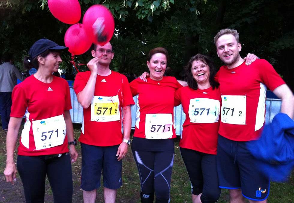Märkische Etiketten Laufteam nimmt erfolgreich an der 12. Berliner Teamstaffel teil