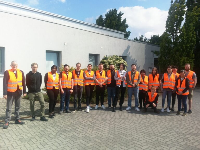 Exkursion Studierender der Beuth Hochschule zum Produktionszentrum in Müncheberg